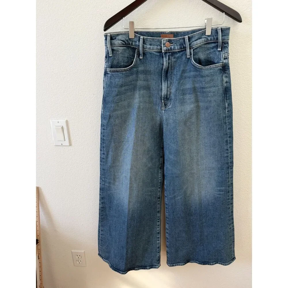 Mother the hustler roller ankle slip and fall jeans 31 like new